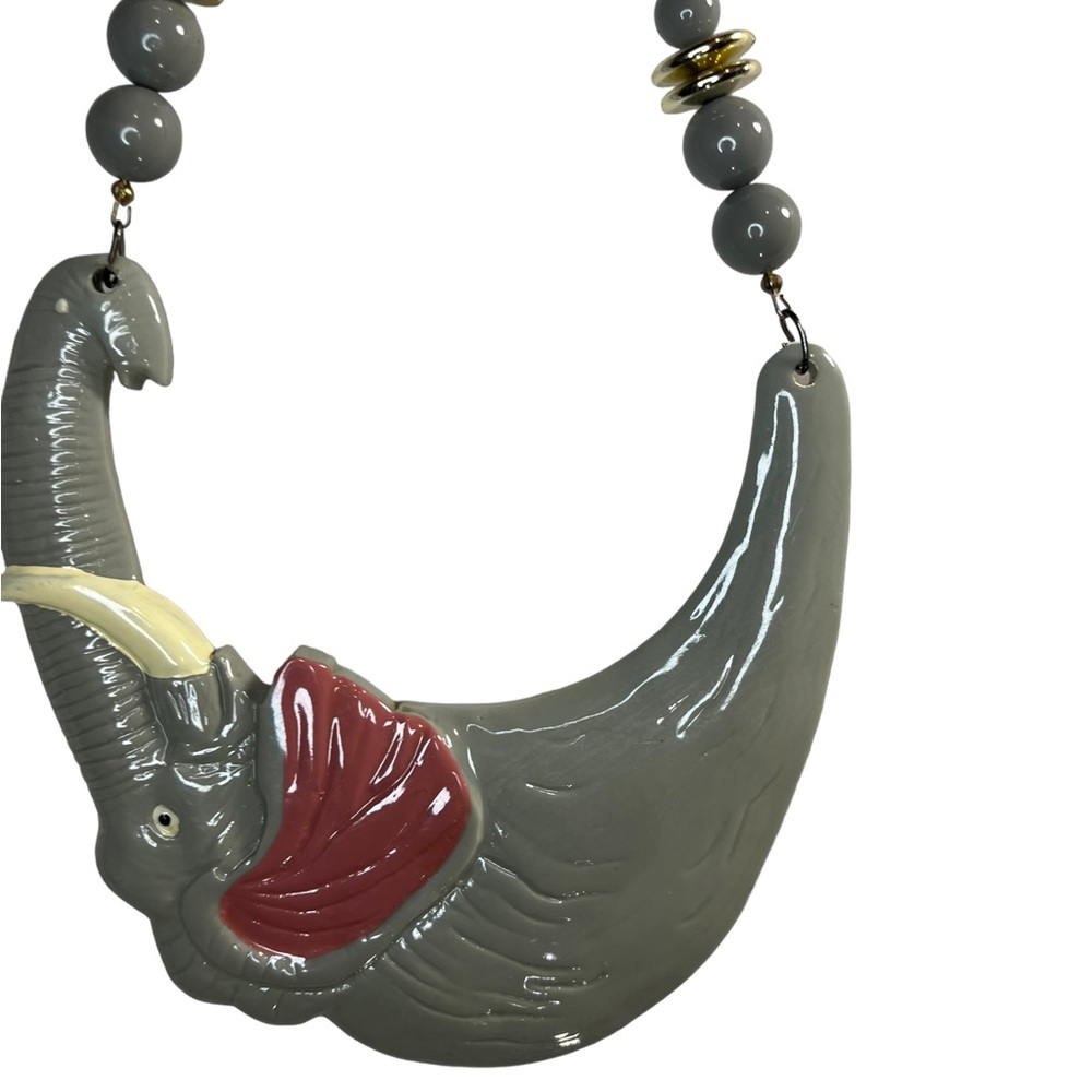 Vintage Elephant Necklace